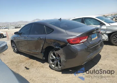 2016 Chrysler 200 S из США, поврежденный, VIN 1C3CCCBB3GN100373